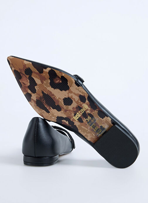 Just Cavalli Siyah Kadın Babet - Görsel 5