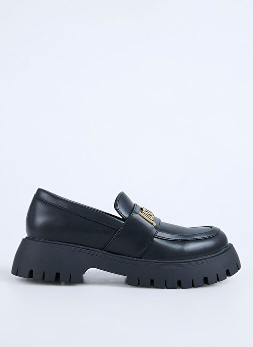 Just Cavalli Siyah Kadın Loafer 79RA3S82 - Görsel 2