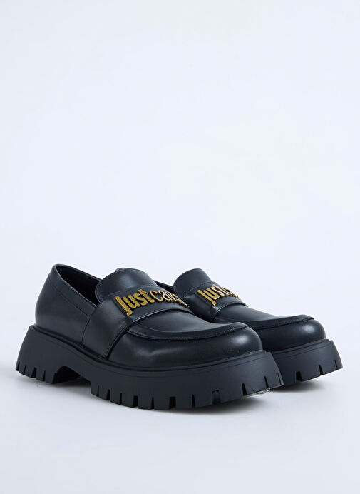 Just Cavalli Siyah Kadın Loafer 79RA3S82 - Görsel 3