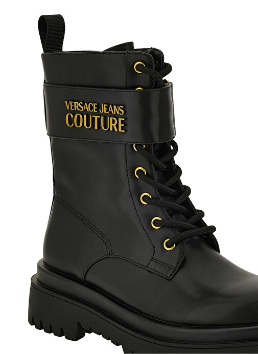 Versace Jeans Couture Siyah Kadın Bot 79VA3S64899 - Görsel 5