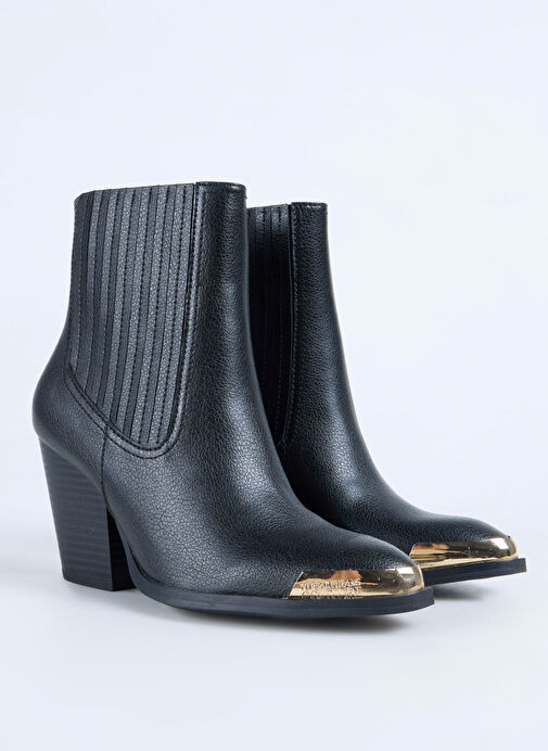 Versace Jeans Couture Siyah Kadın Topuklu Bot 79VA3S26899 - Görsel 3