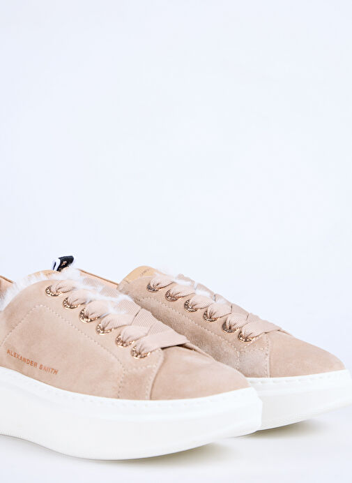 Alexander Smith Taba Kadın Deri Sneaker WEMBLEY FOLDED WOMAN - Görsel 6