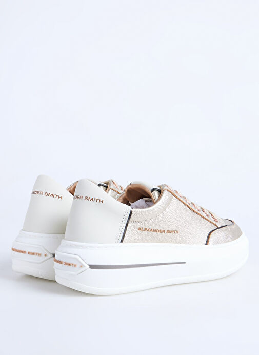 Alexander Smith Altın Kadın Deri Sneaker LANCASTER WOMAN - Görsel 4