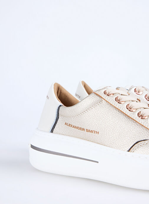 Alexander Smith Altın Kadın Deri Sneaker LANCASTER WOMAN - Görsel 6
