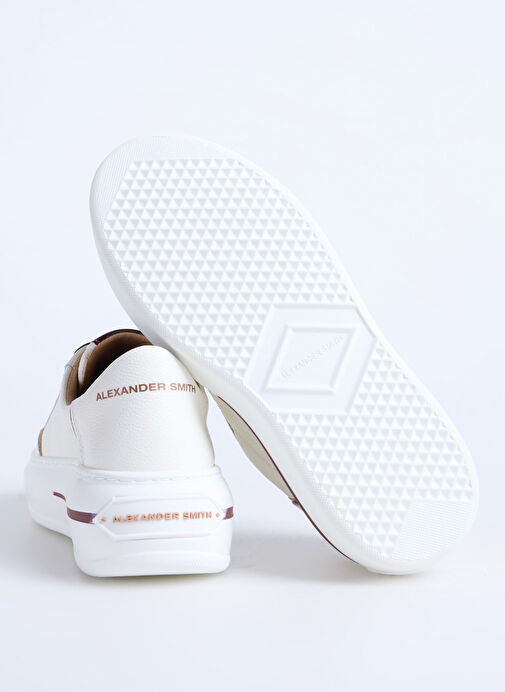 Alexander Smith Beyaz Kadın Deri Sneaker LANCASTER WOMAN - Görsel 5