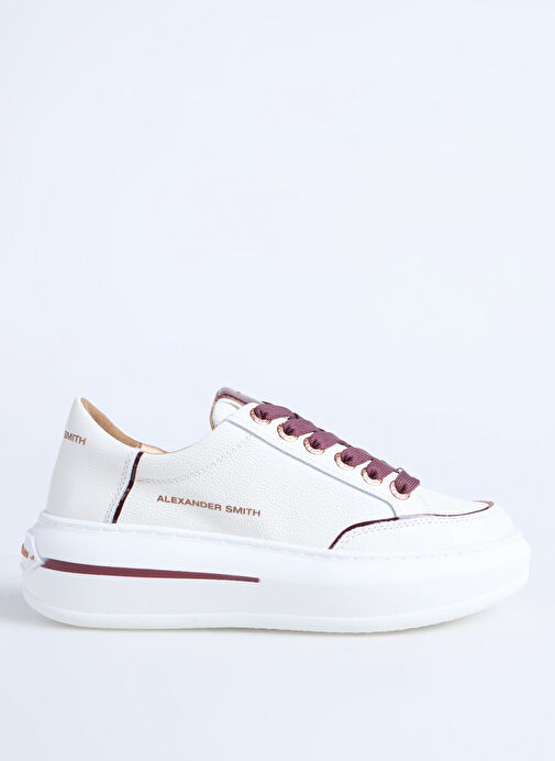 Alexander Smith Beyaz Kadın Deri Sneaker LANCASTER WOMAN - Görsel 2