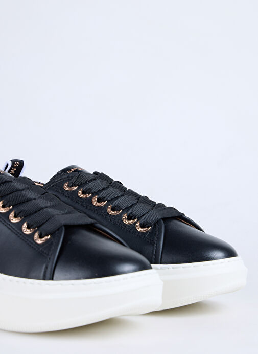 Alexander Smith Siyah Kadın Deri Sneaker WEMBLEY WOMAN - Görsel 6