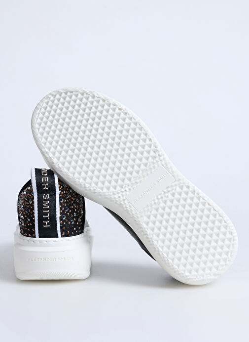 Alexander Smith Siyah Kadın Deri Sneaker WEMBLEY WOMAN - Görsel 5