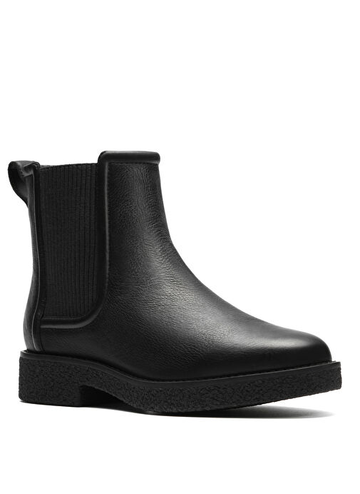 Clarks Siyah Kadın Deri Bot Nella Top - Görsel 4