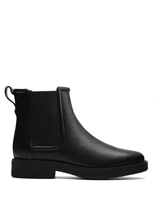 Clarks Siyah Kadın Deri Bot Nella Top - Görsel 2