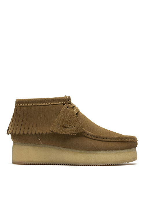 Clarks Unisex Süet Bot WBWedge Fringe - Görsel 2