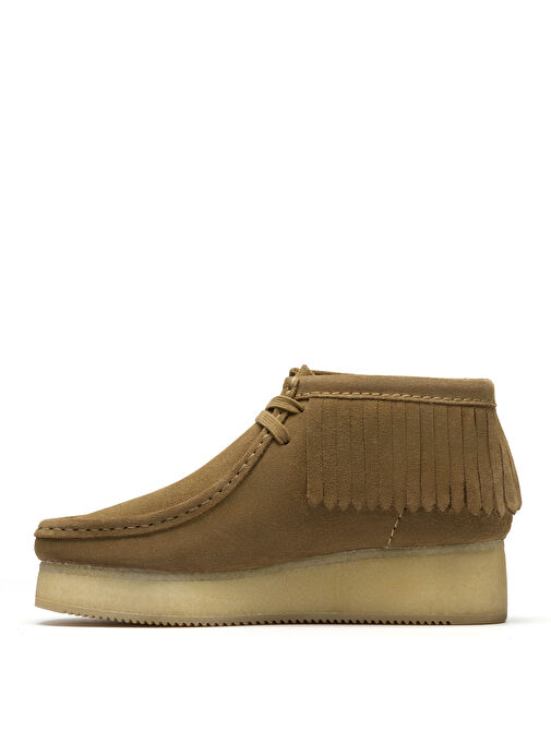 Clarks Unisex Süet Bot WBWedge Fringe - Görsel 3