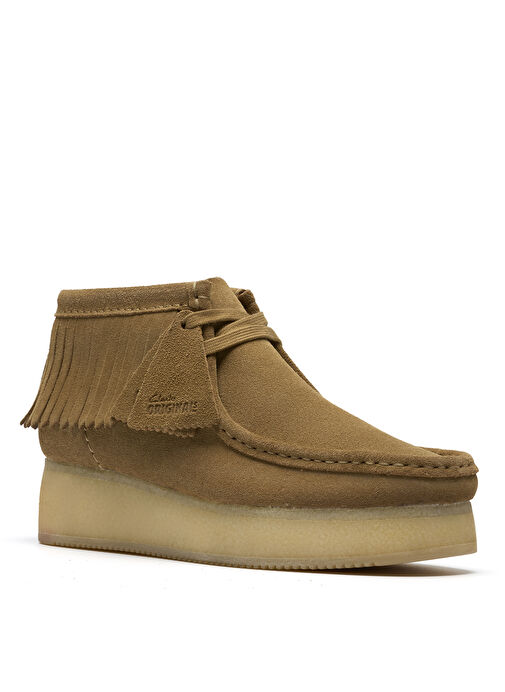 Clarks Unisex Süet Bot WBWedge Fringe - Görsel 4