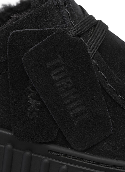 Clarks Unisex Süet Terlik Torhill Mule - Görsel 9