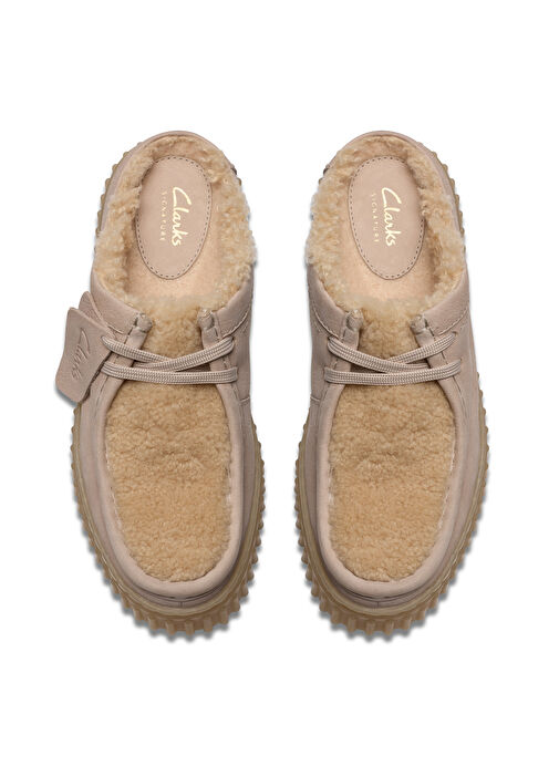 Clarks Bej Kadın Deri Terlik Torhill Mule - Görsel 5