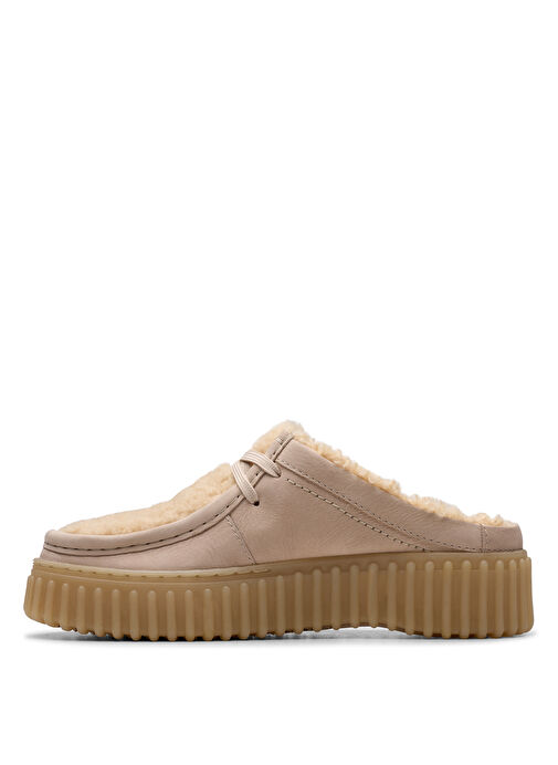 Clarks Bej Kadın Deri Terlik Torhill Mule - Görsel 3