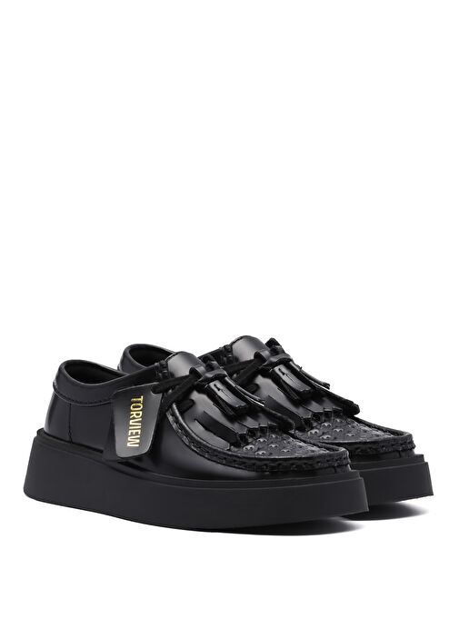 Clarks Unisex Deri Loafer Torview W - Görsel 5