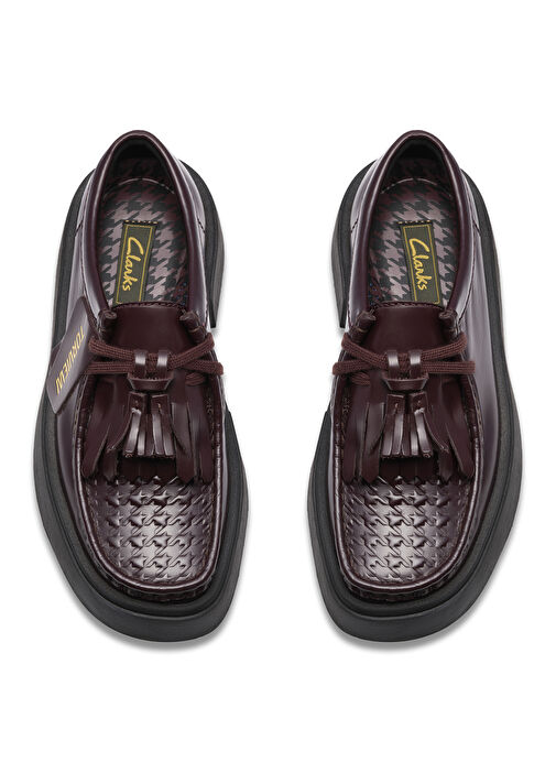 Clarks Bordo Kadın Deri Casual Ayakkabı Torview W - Görsel 6