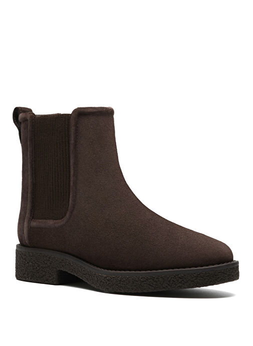 Clarks Unisex Süet Bot Nella Top - Görsel 4