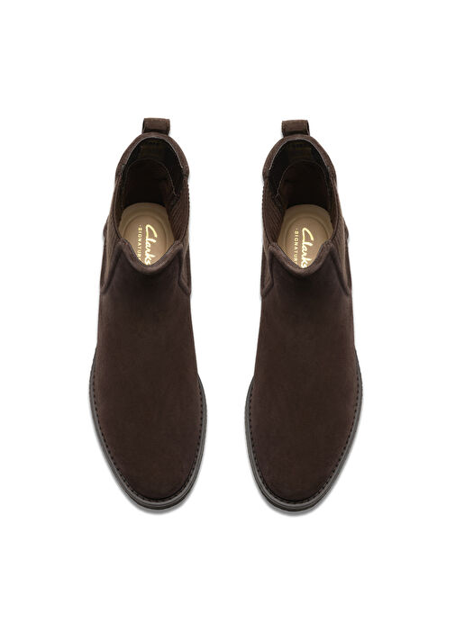 Clarks Unisex Süet Bot Nella Top - Görsel 5