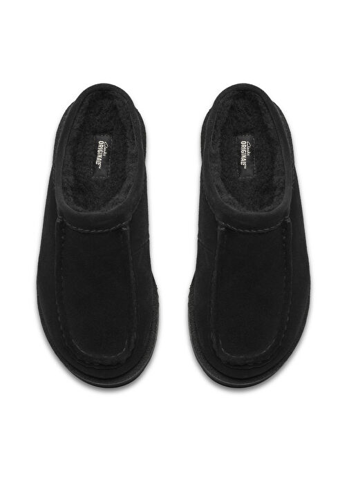 Clarks Unisex Süet Terlik Meare Mule - Görsel 5
