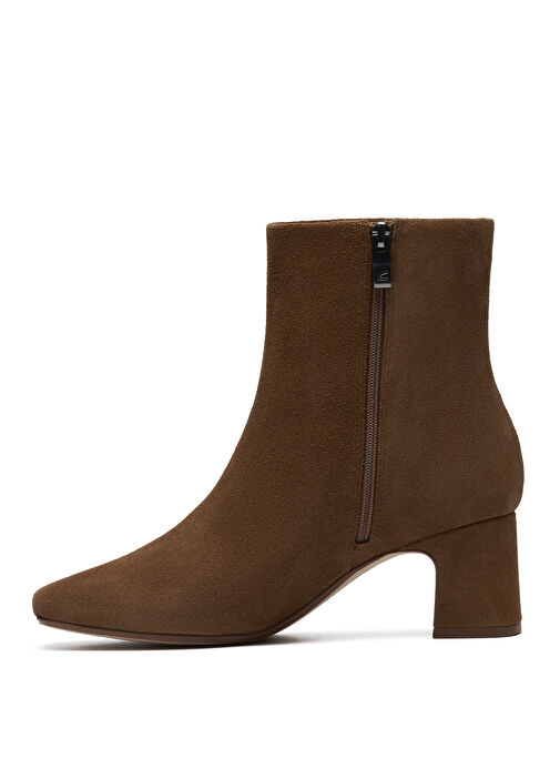 Clarks Taba Kadın Süet Bot Fernie Zip - Görsel 3