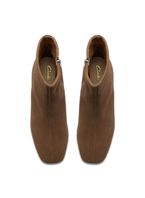 Clarks Taba Kadın Süet Bot Fernie Zip - Görsel 5