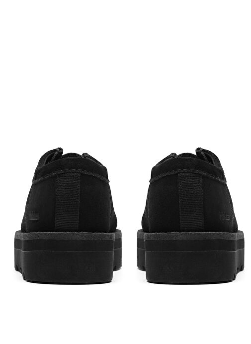 Clarks Siyah Kadın Süet Günlük Ayakkabı Meare Walla. - Görsel 6
