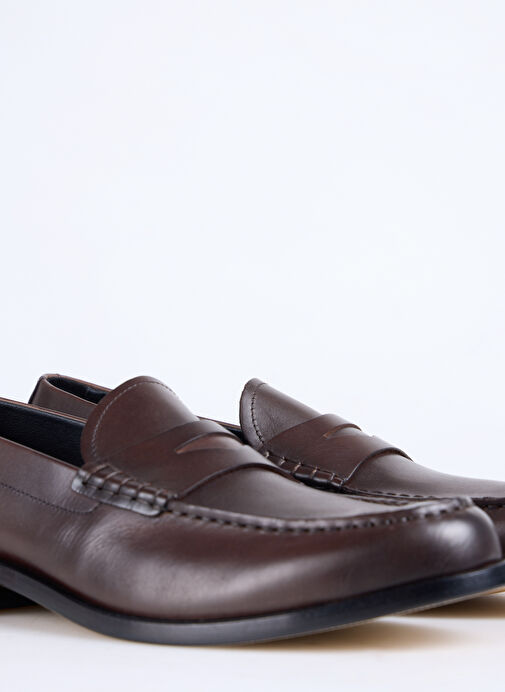 BOSS Kahverengi Erkek Klasik Ayakkabı 50548278201 - Görsel 6