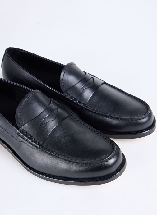 BOSS Siyah Erkek Klasik Ayakkabı 50548278001 - Görsel 6