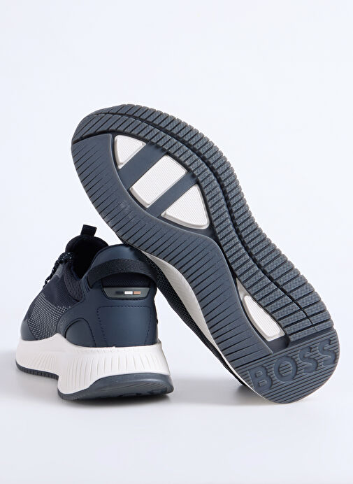BOSS Lacivert Erkek Sneaker 50548700401 - Görsel 5
