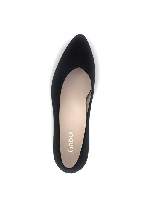 Gabor Siyah Kadın Süet Topuklu Ayakkabı 71.431.17 - Görsel 7