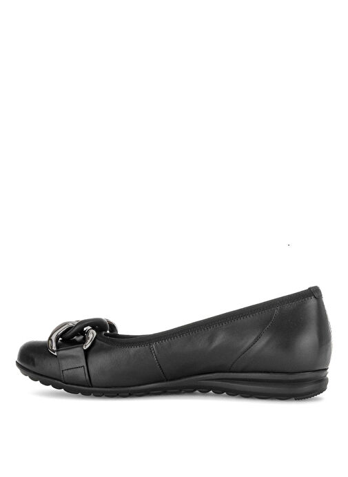 Gabor Siyah Kadın Deri Babet 72.625.27 - Görsel 4