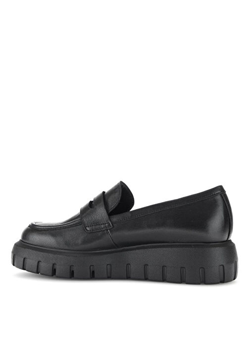 Gabor Siyah Kadın Deri Loafer 75.300.27 - Görsel 4