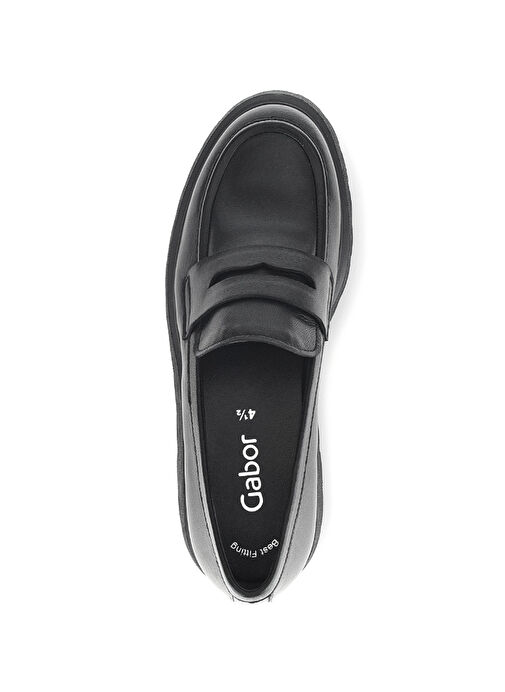 Gabor Siyah Kadın Deri Loafer 75.300.27 - Görsel 7