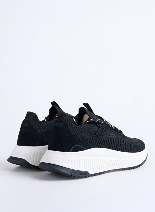 BOSS Siyah Kadın Sneaker TTNMEVO_Slon_lowkn - Görsel 4