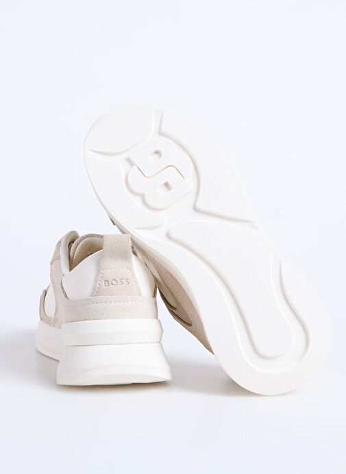 BOSS Bej Kadın Sneaker B Icon_Runn_sdnap - Görsel 5