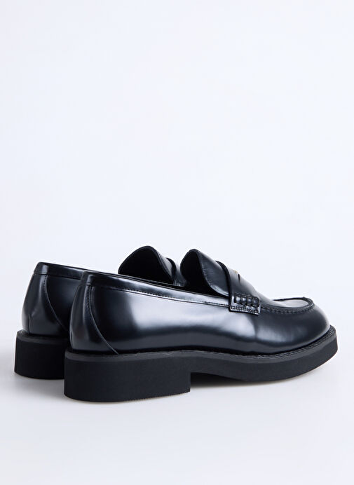 BOSS Siyah Kadın Loafer Eleri_Mocc_BO - Görsel 4