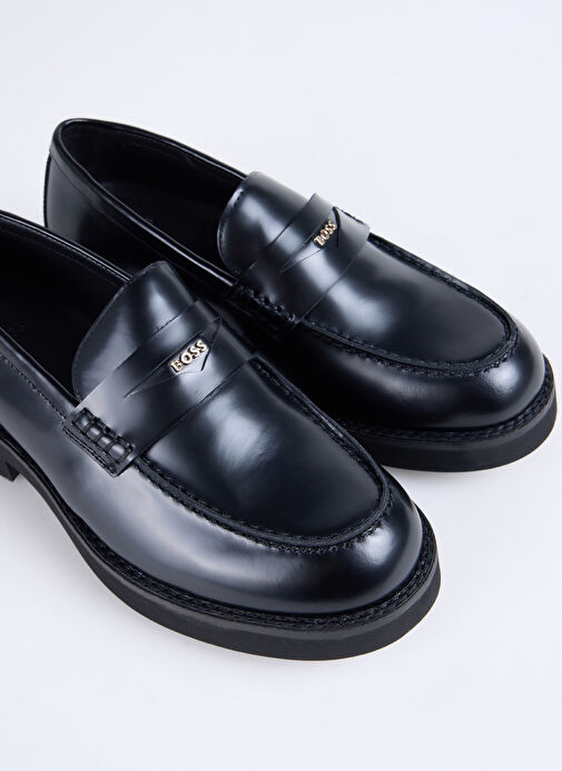 BOSS Siyah Kadın Loafer Eleri_Mocc_BO - Görsel 6