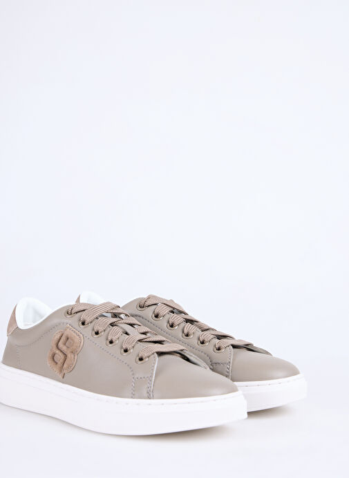 BOSS Kahverengi Kadın Sneaker Kieran_Tenn_alphBB - Görsel 6