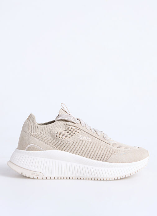BOSS Bej Kadın Sneaker TTNMEVO_Slon_lowkn - Görsel 2