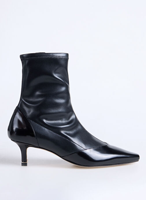 BOSS Siyah Kadın Topuklu Bot Charlize_Btie50_ABSR - Görsel 2