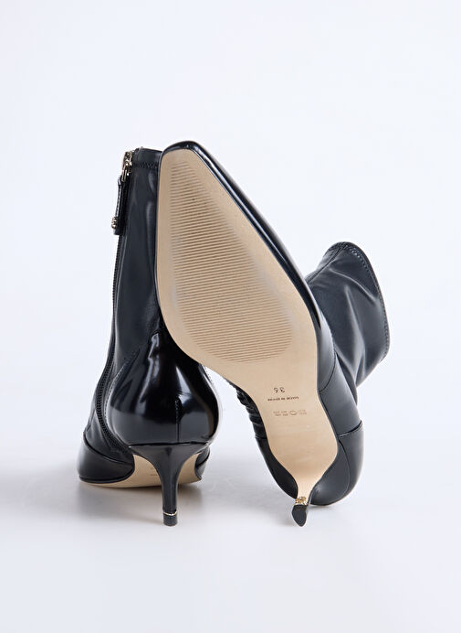 BOSS Siyah Kadın Topuklu Bot Charlize_Btie50_ABSR - Görsel 5