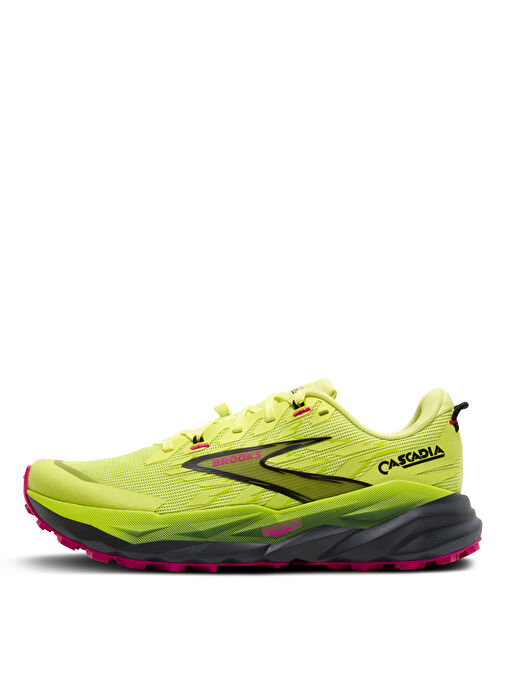 Brooks 1204461B711 Cascadia 19 Sarı Kadın Koşu Ayakkabısı - Görsel 6