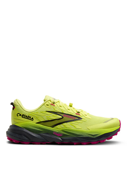 Brooks 1204461B711 Cascadia 19 Sarı Kadın Koşu Ayakkabısı - Görsel 2