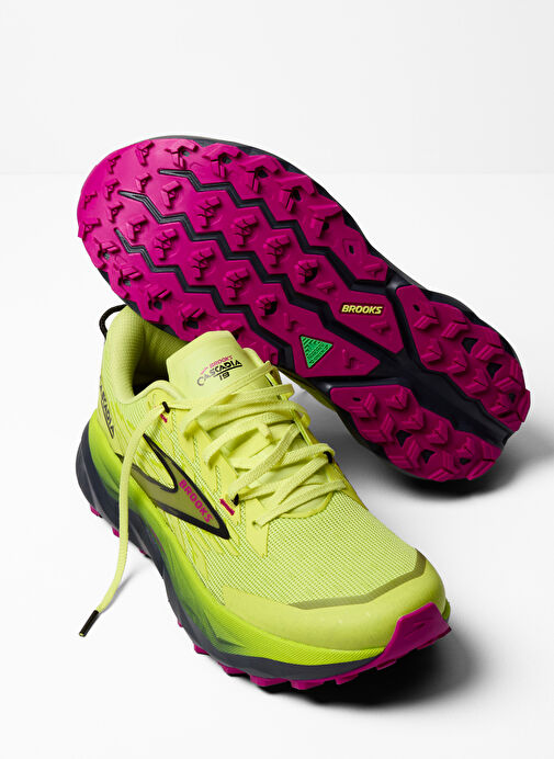 Brooks 1204461B711 Cascadia 19 Sarı Kadın Koşu Ayakkabısı - Görsel 3