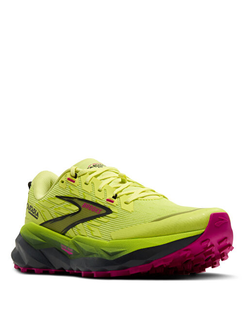 Brooks 1204461B711 Cascadia 19 Sarı Kadın Koşu Ayakkabısı - Görsel 4