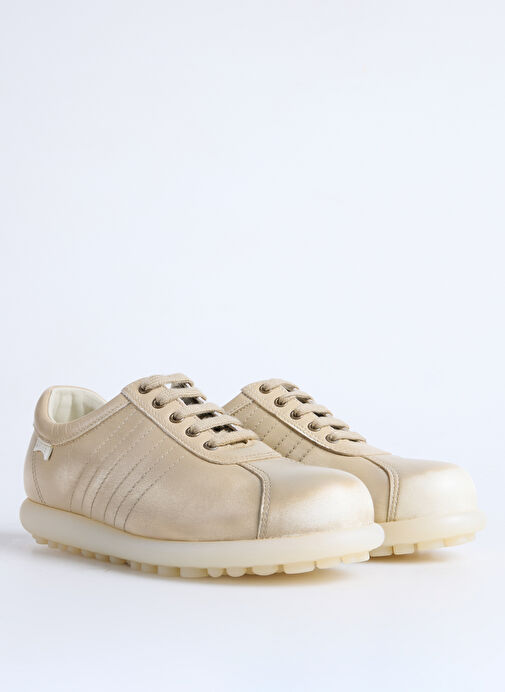 Camper Bej Kadın Deri Sneaker Pelotas Ariel - Görsel 3