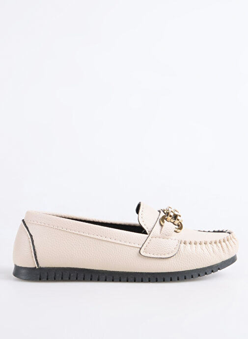 F By Fabrika Bej Kadın Loafer INEL - Görsel 2