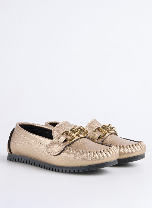 F By Fabrika Kahverengi Kadın Loafer INEL - Görsel 3